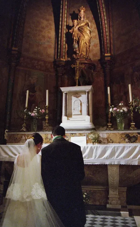 Un mariage à l’argentique — photographie 12