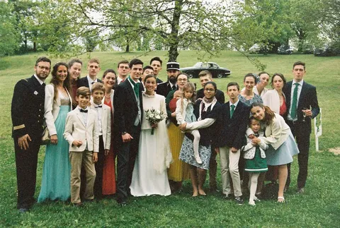 Un mariage à l’argentique — photographie 35